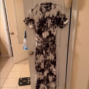Banana Republic Monochrome Tie-Dye Jumpsuit